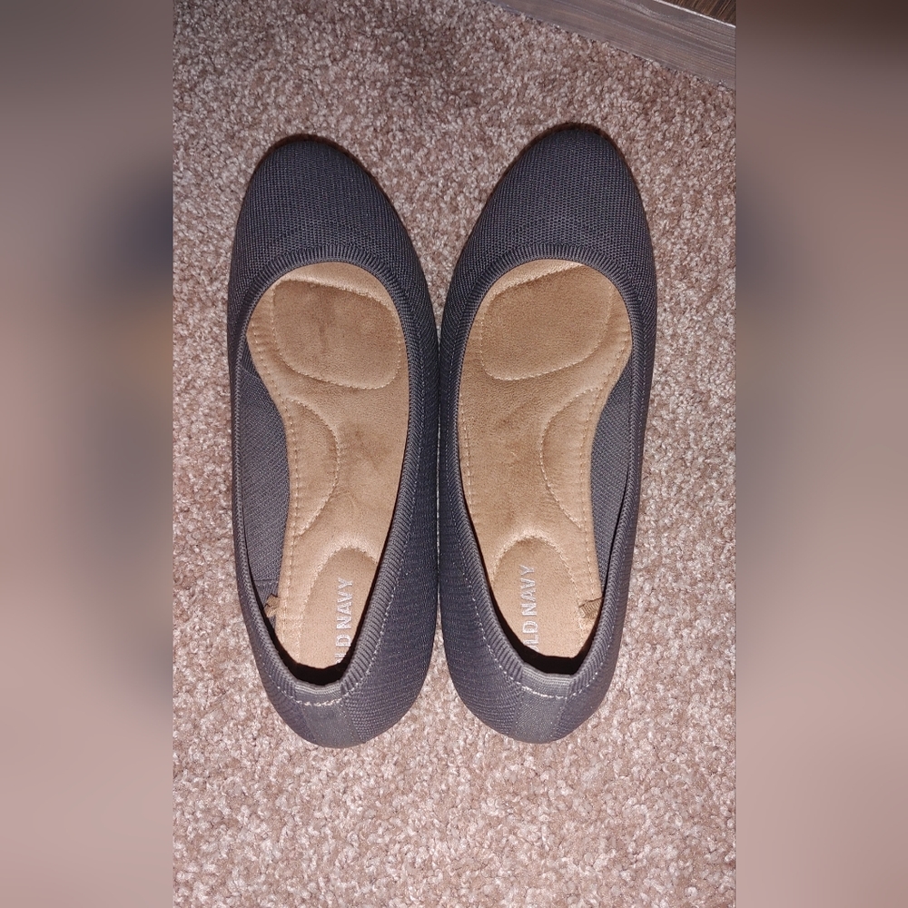 Women Gray Flats
